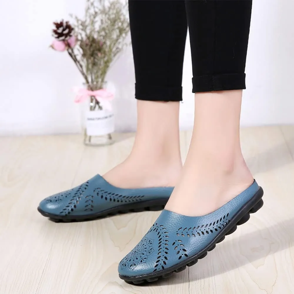 Owlkay Shoes for Women, Soft Sole Slide Sports Sandals Loafer, Owlkay - Women's Comfortable Slip-on Loafer Shoes