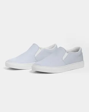 Pale Blue Slip-On Canvas Sneakers | Men's | Bright Pale Blue | C10M5Y0K0