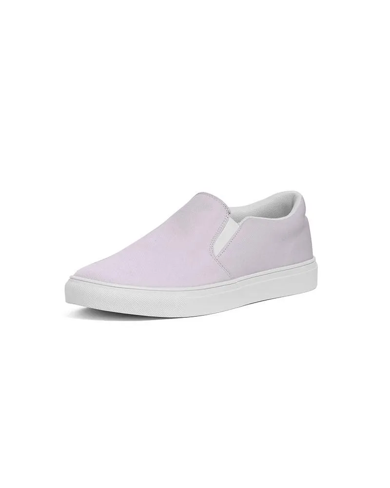 Pale Purple Slip-On Canvas Sneakers | Women's | Bright Pale Purple | C5M10Y0K0
