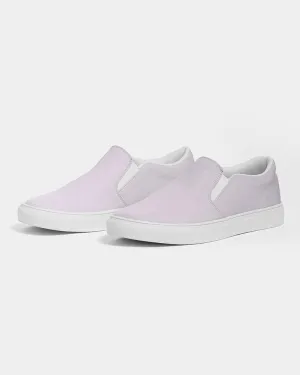 Pale Purple Slip-On Canvas Sneakers | Women's | Bright Pale Purple | C5M10Y0K0