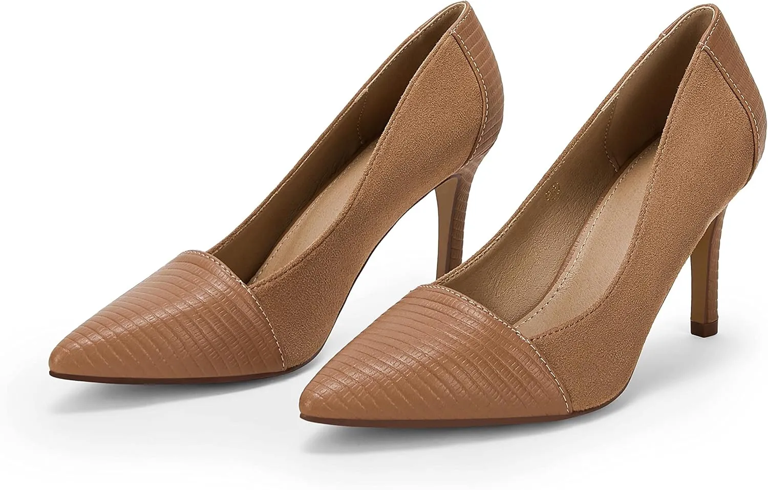 PiePieBuy Womens High Heels Pumps Pointed Toe Slip On Stiletto Classic Dress Party Office Shoes
