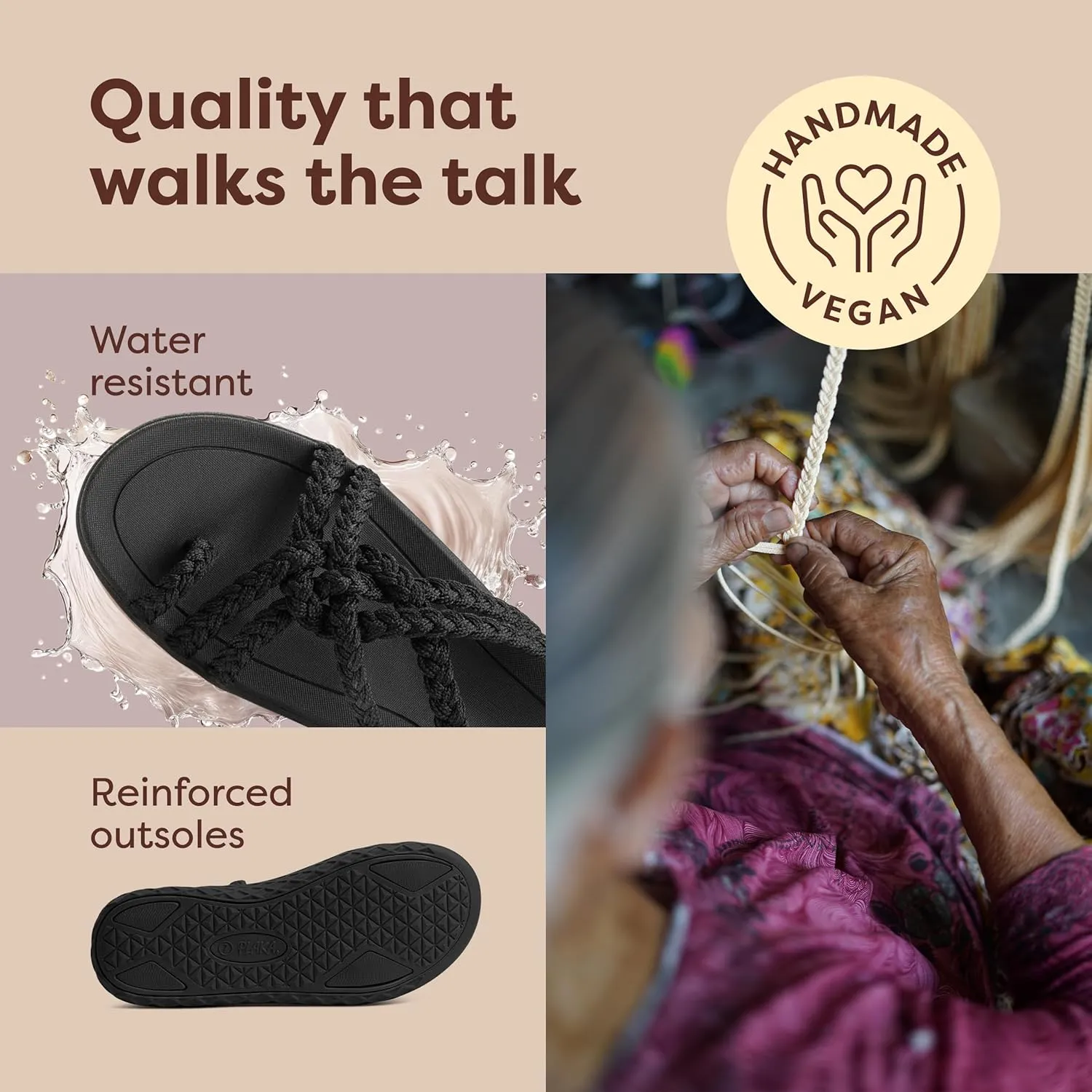 Plaka Explore Walking and Hiking Sandals for Women | Comfortable Summer Sandal with Arch Support | Waterproof Comfy Sandals for Travel, Beach or Poolside