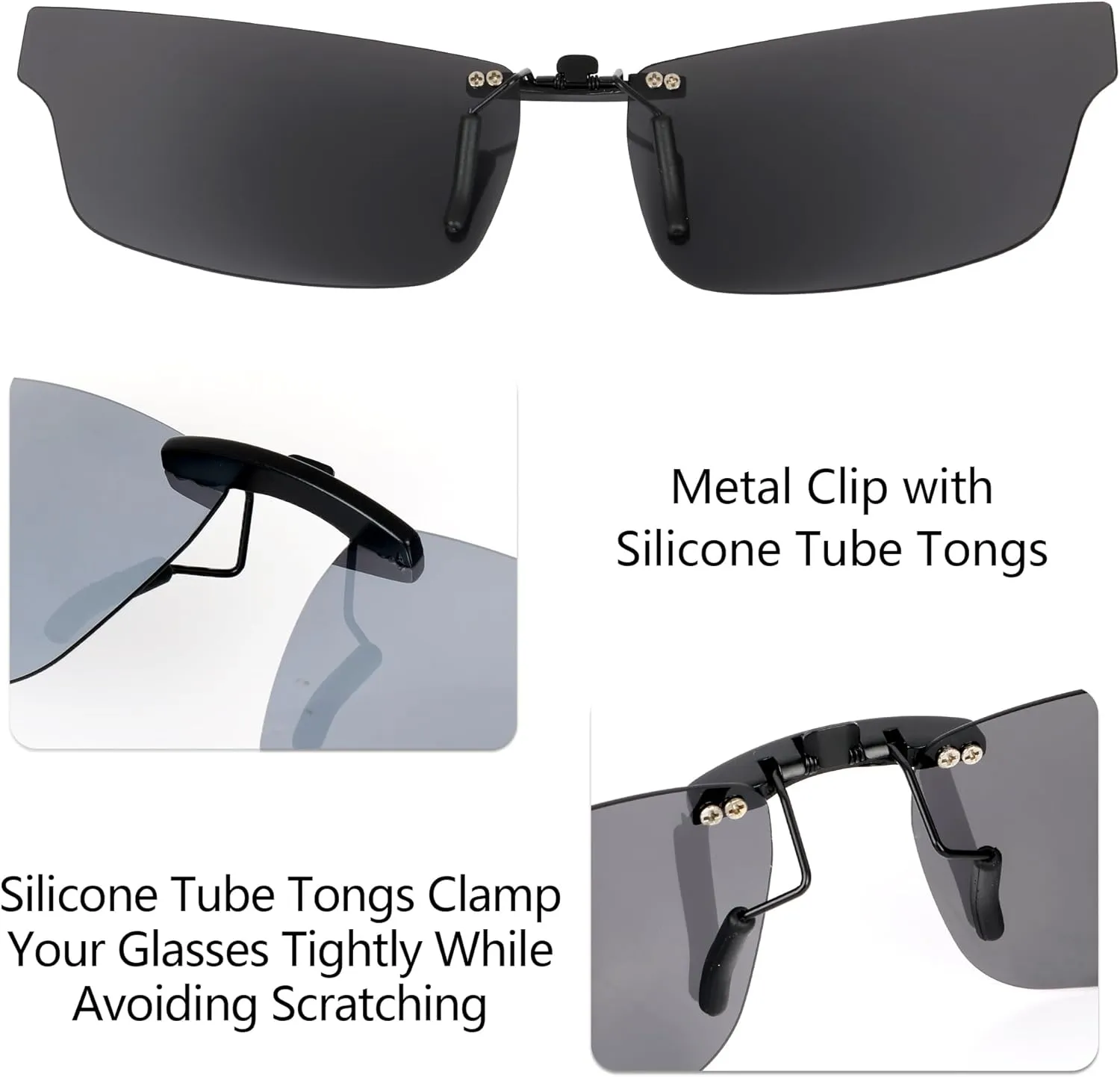 Polarized CLIP-ON Sunglasses for Oakley Crosslink OX8027 53x17