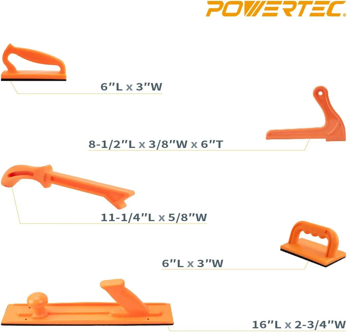 POWERTEC 71718 Safety Kit with Deluxe Featherboard for Use On Table Saws, Router Tables, Jointers and Band Saws