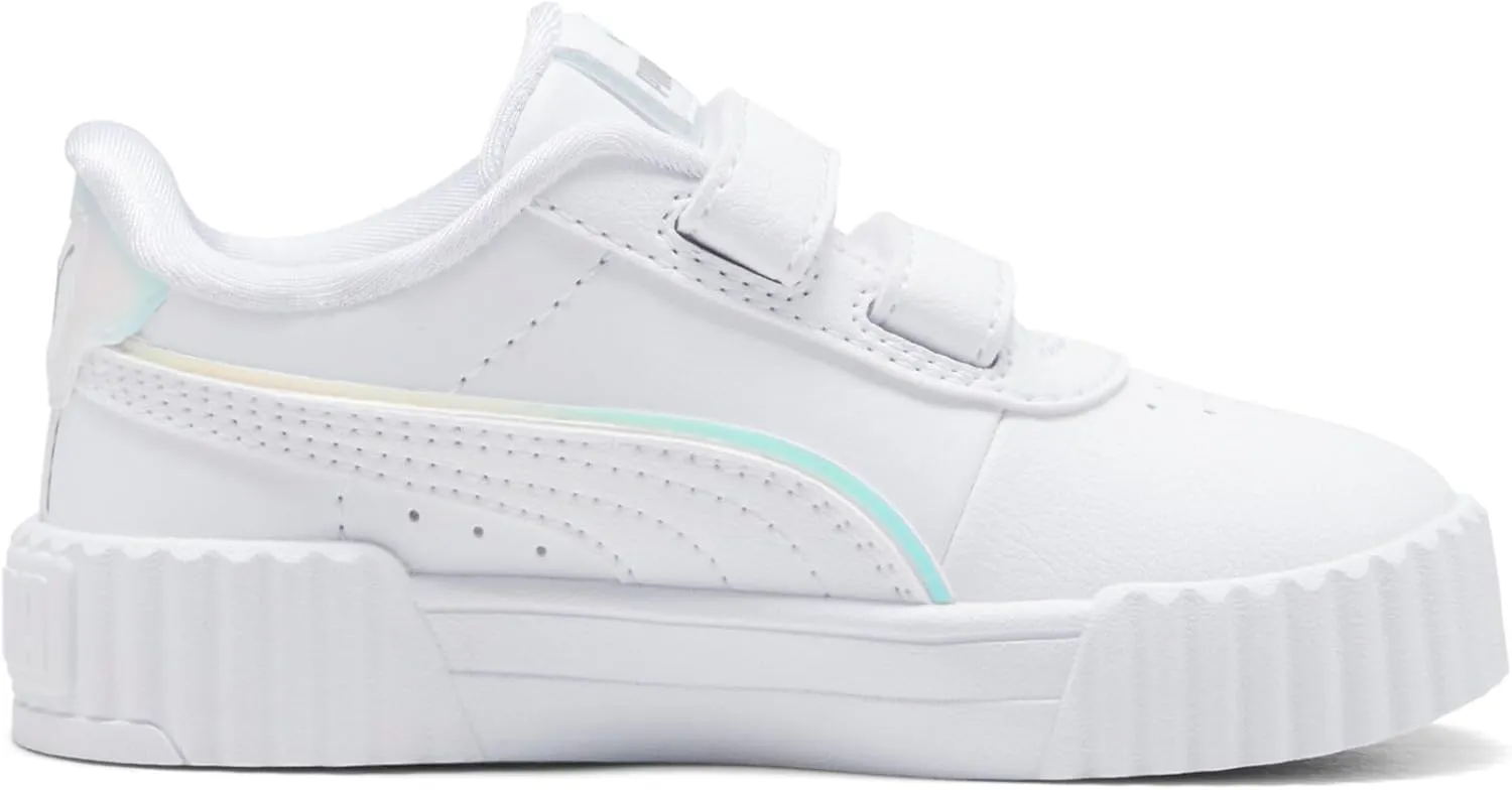 PUMA Unisex-Child Carina Hook and Loop Sneaker