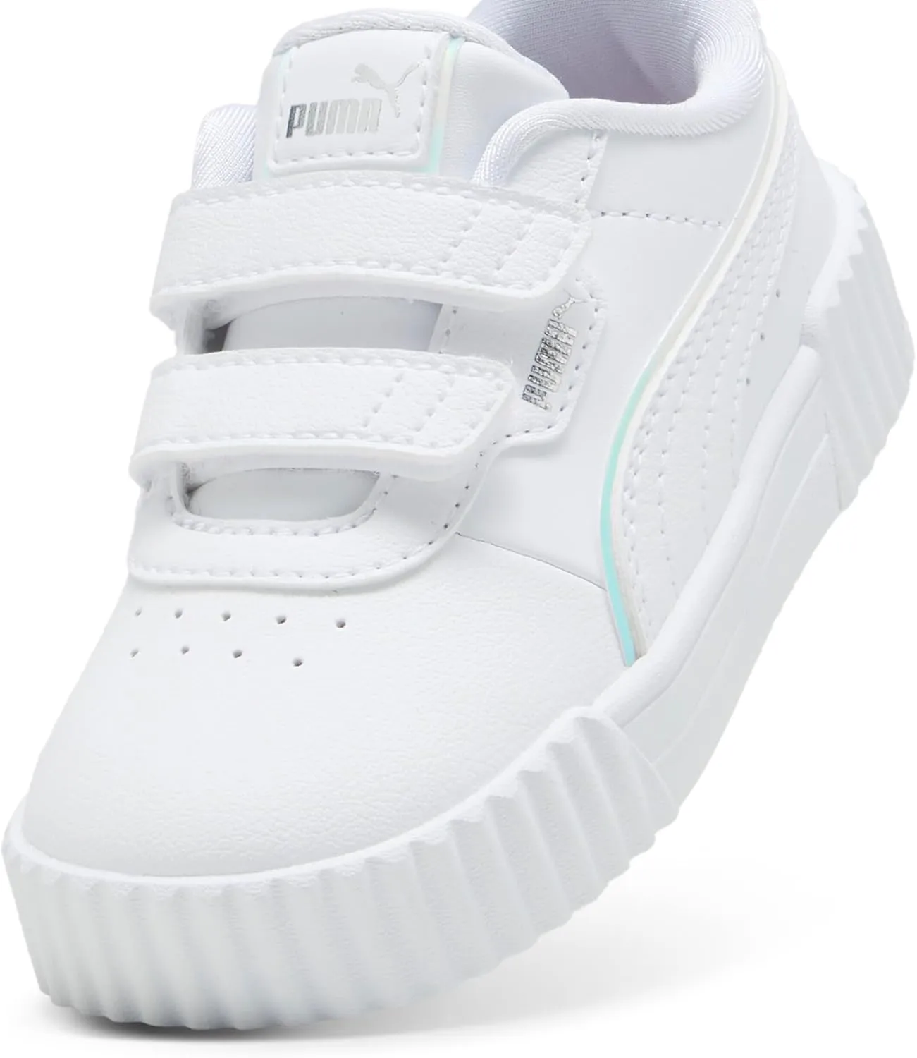 PUMA Unisex-Child Carina Hook and Loop Sneaker