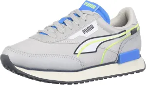 PUMA Unisex-Child Shoes unisexchild Future Rider Sneaker, Whitepuma Silverglowing Pink, 7 Big Kid US