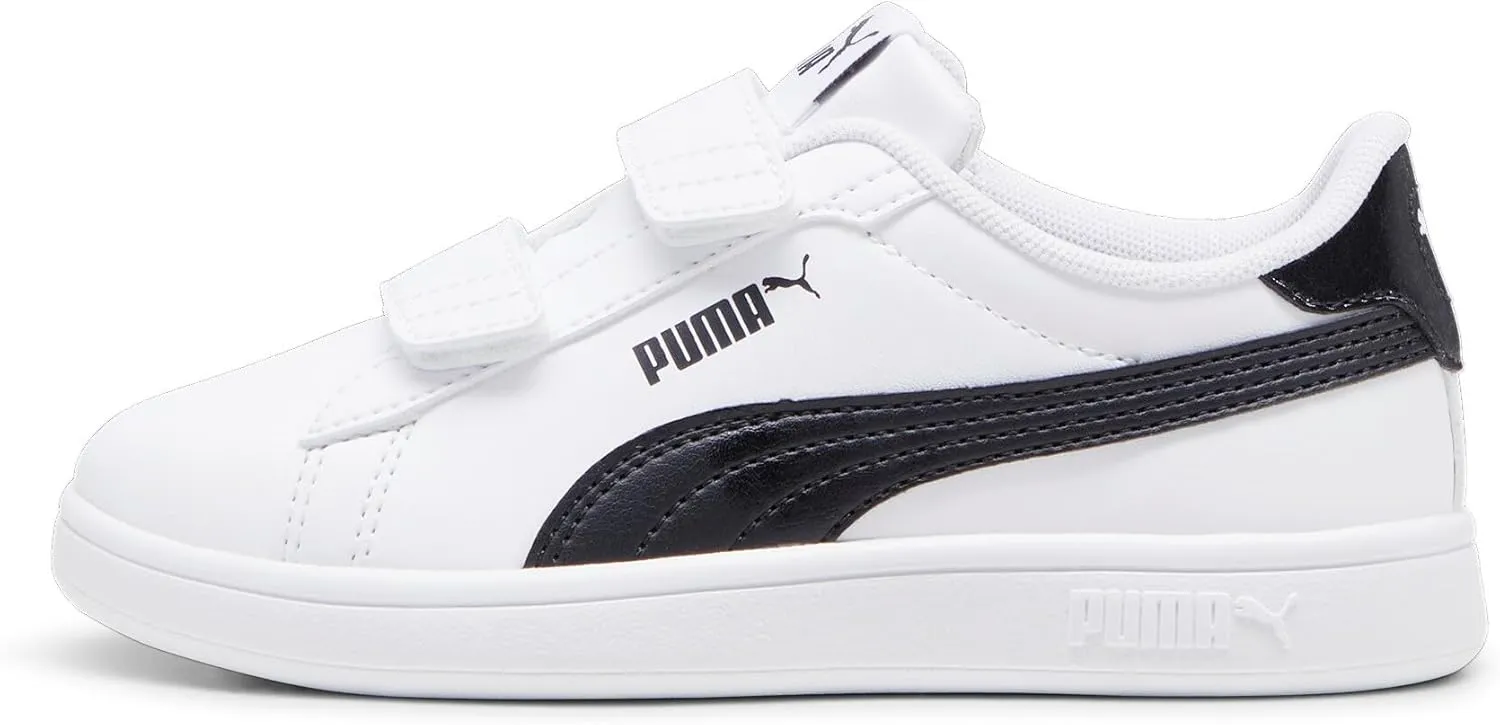 PUMA Unisex-Child Smash Hook and Loop Sneaker