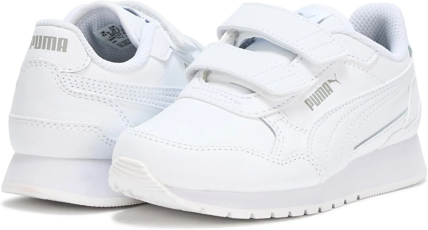 PUMA Unisex-Child St Runner Hook and Loop Sneaker