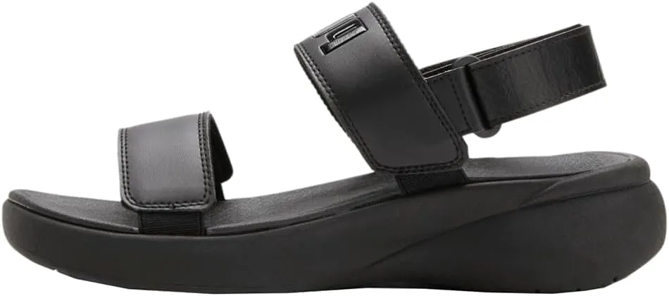 PUMA Womens Lily Sling Back Casual Sandals Casual Low Heel 1-2" - Black