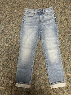 "The High-Rise Slim Boyjean" by Madwell