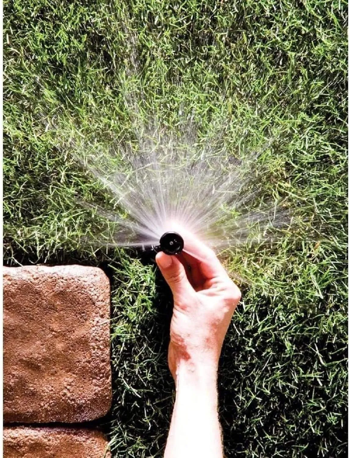 Rain Bird 1812APPRS Pressure Regulating (PRS) Professional Pop-Up Sprinkler, Adjustable 0° - 360° Pattern, 8' - 15' Spray Distance, 12" Pop-up Height