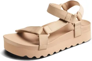 REEF Cushion Rem Hi Women's Platform Sandal, Adjustable Strap, Arch Support and Heel Cupping