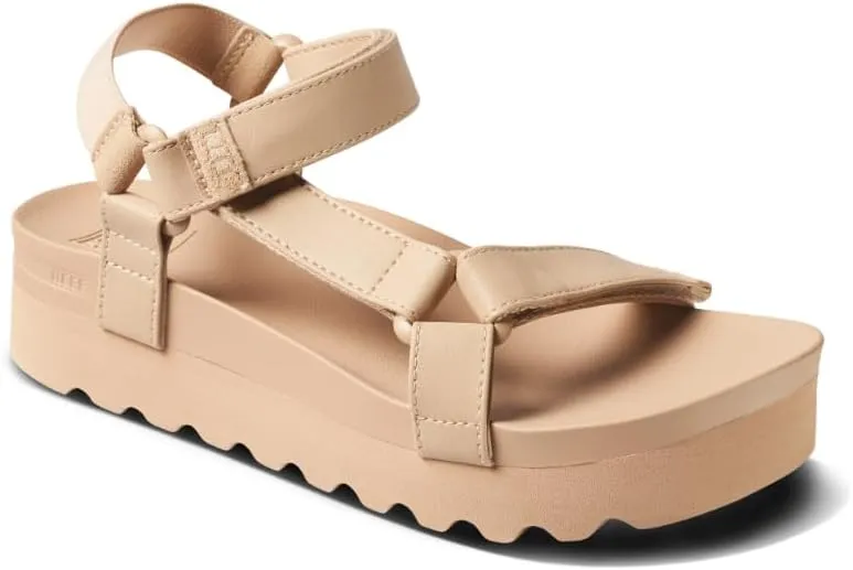 REEF Cushion Rem Hi Women's Platform Sandal, Adjustable Strap, Arch Support and Heel Cupping
