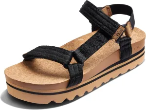 REEF Cushion Rem Hi Women's Platform Sandal, Adjustable Strap, Arch Support and Heel Cupping