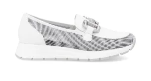 Remonte Ladies Slip On Wedge Loafer Shoe D2G02-80