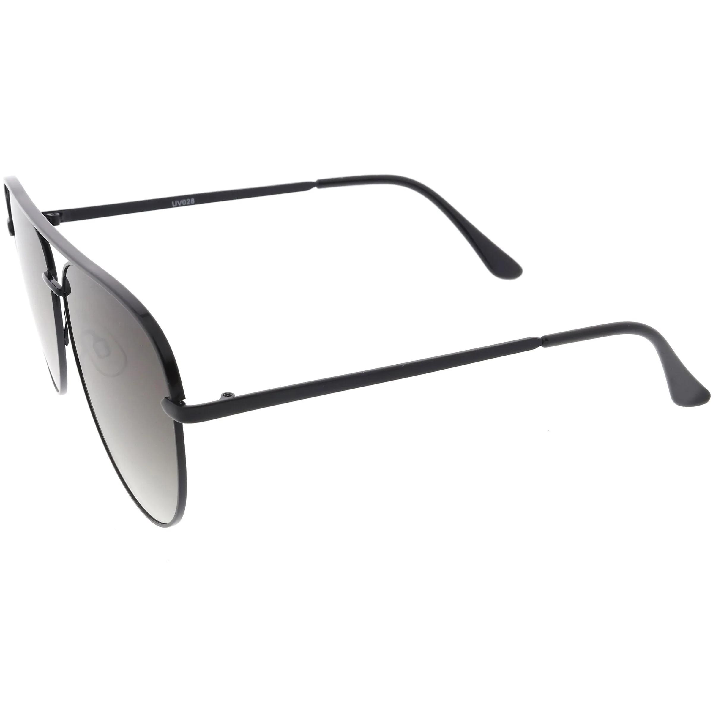 Retro Modern Oversize Flat Lens Aviator Sunglasses C791 54mm