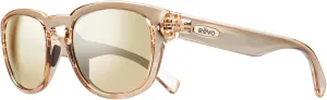 Revo Sunglasses Zinger: Polarized Lens with Rectangle Keyhole Bridge Frame