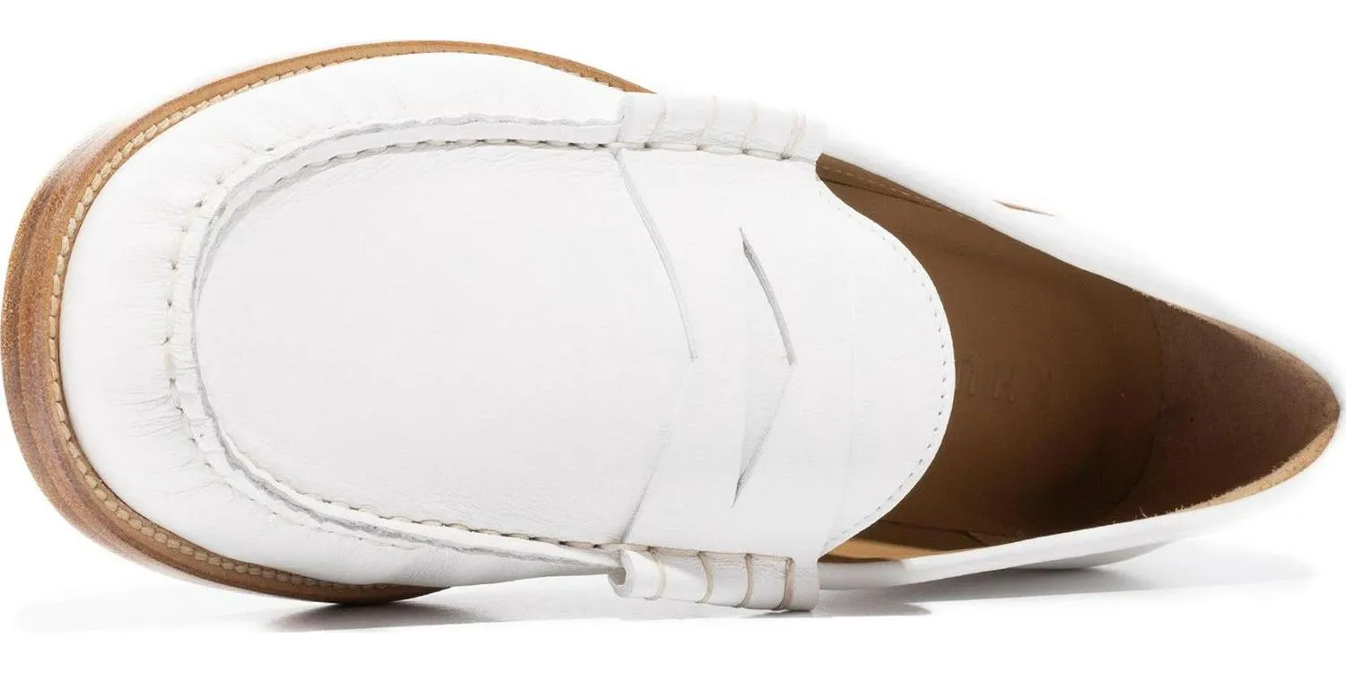 Rhude Loafer In White Beige Brown RHPF22FO010403770377 Sneaker Shoe Trainer