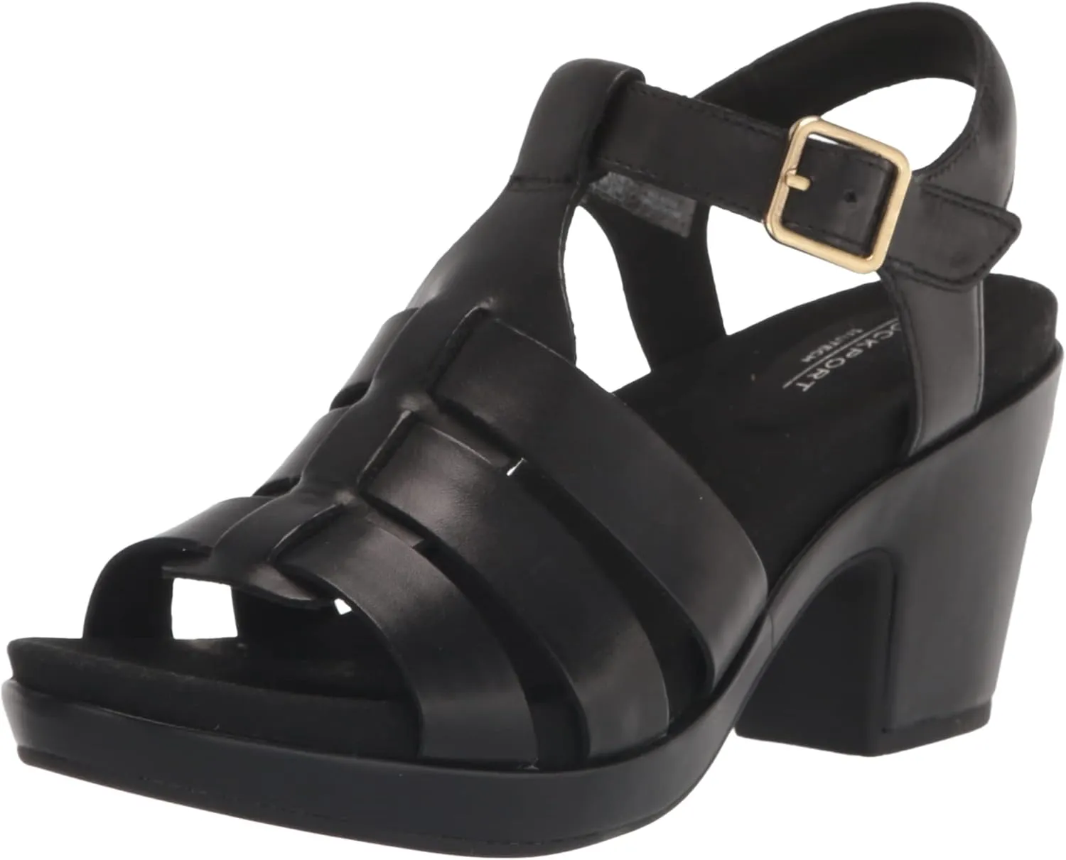 Rockport Women's Vivianne Woven Heeled Sandal