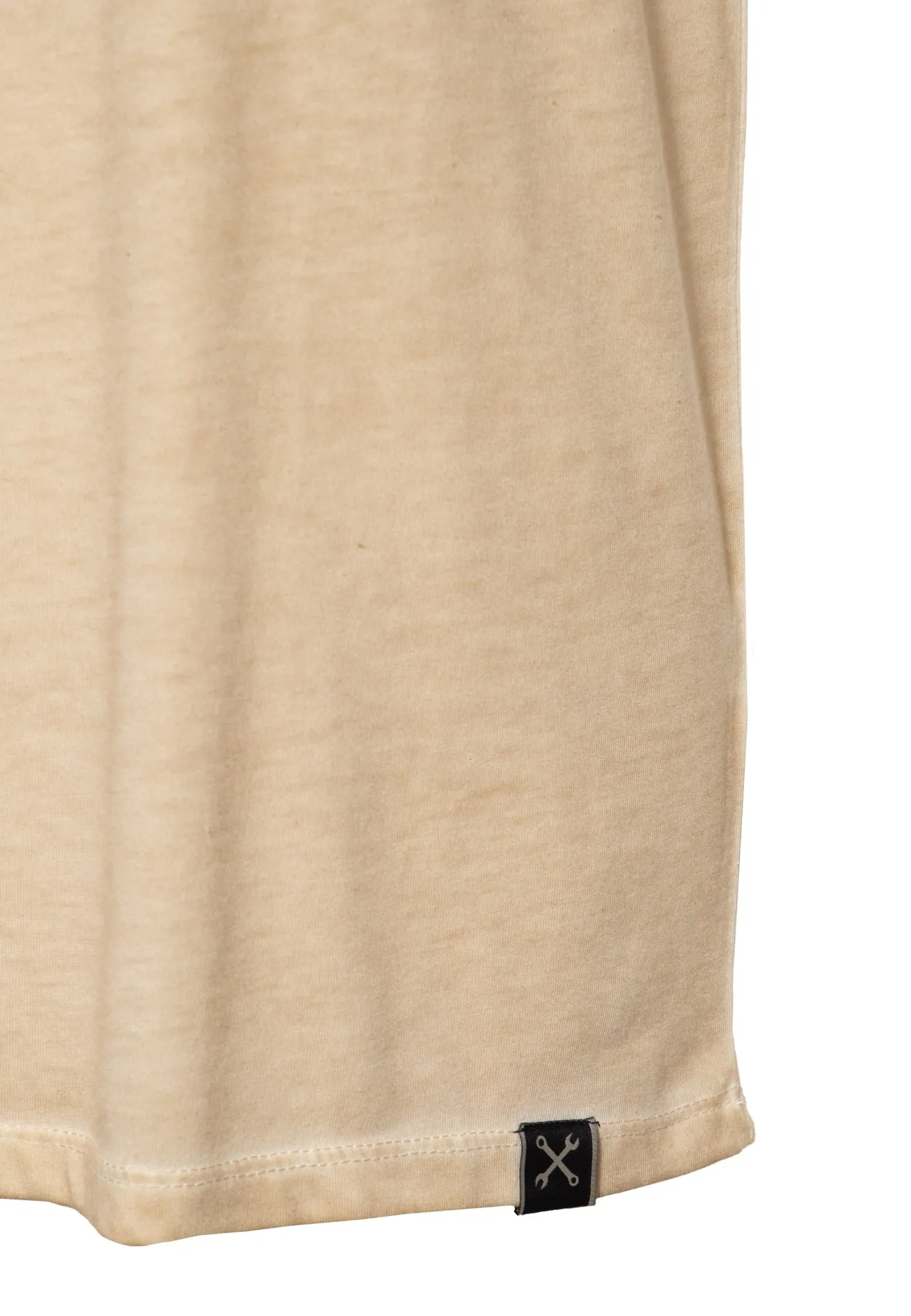 Roll-Up T-Shirt Oil Wash «Freak Me Tender»
