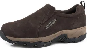 ROPER Mens Brown Leather Air Light Slip-On Shoes 11