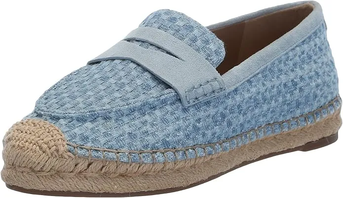 Round Cork Detailed Intelligent Kai Toe Montrose Edelman On Blue Loafers Slip Sam Espadrille Ready-made