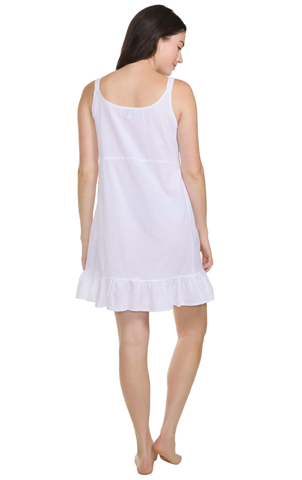 Ruby - Women's Sleeveless Cotton Nightie