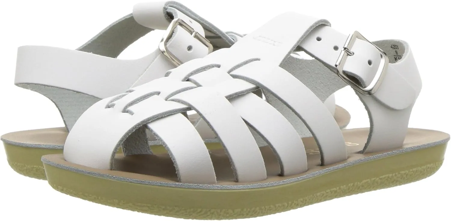 Salt Water Sandals Unisex-Child Sun-san Sailor Flat Sandal