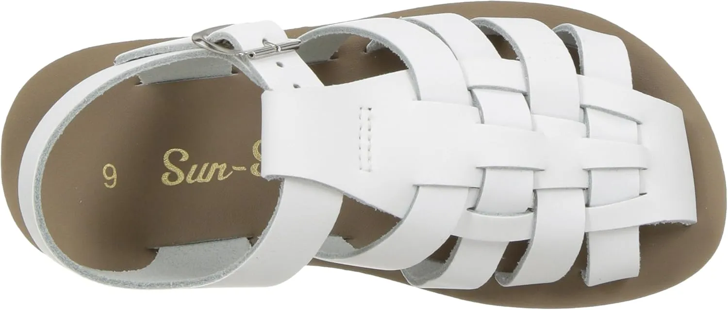 Salt Water Sandals Unisex-Child Sun-san Sailor Flat Sandal
