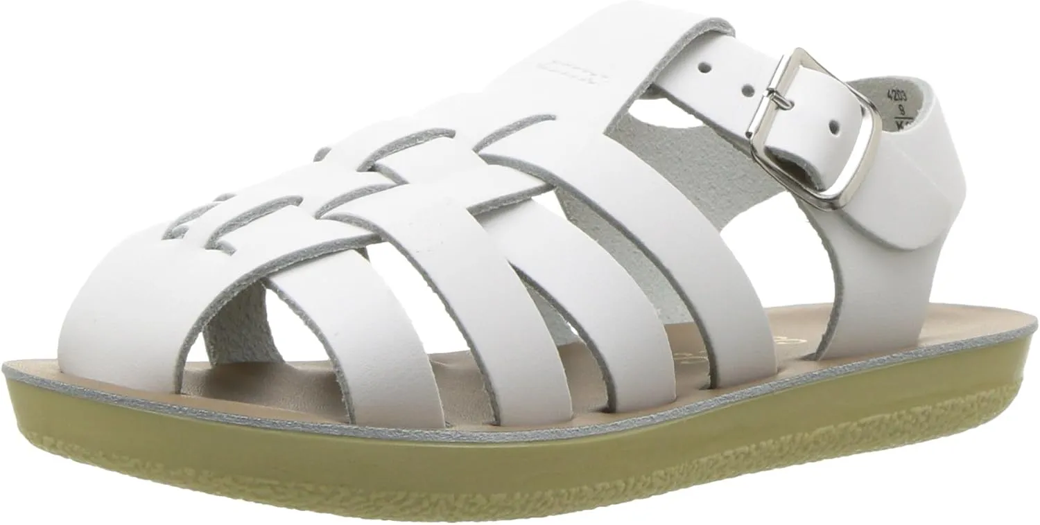 Salt Water Sandals Unisex-Child Sun-san Sailor Flat Sandal