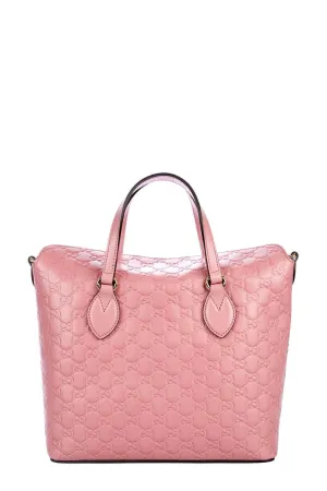 Satchel Flexible Pink Unique selection Guccissima