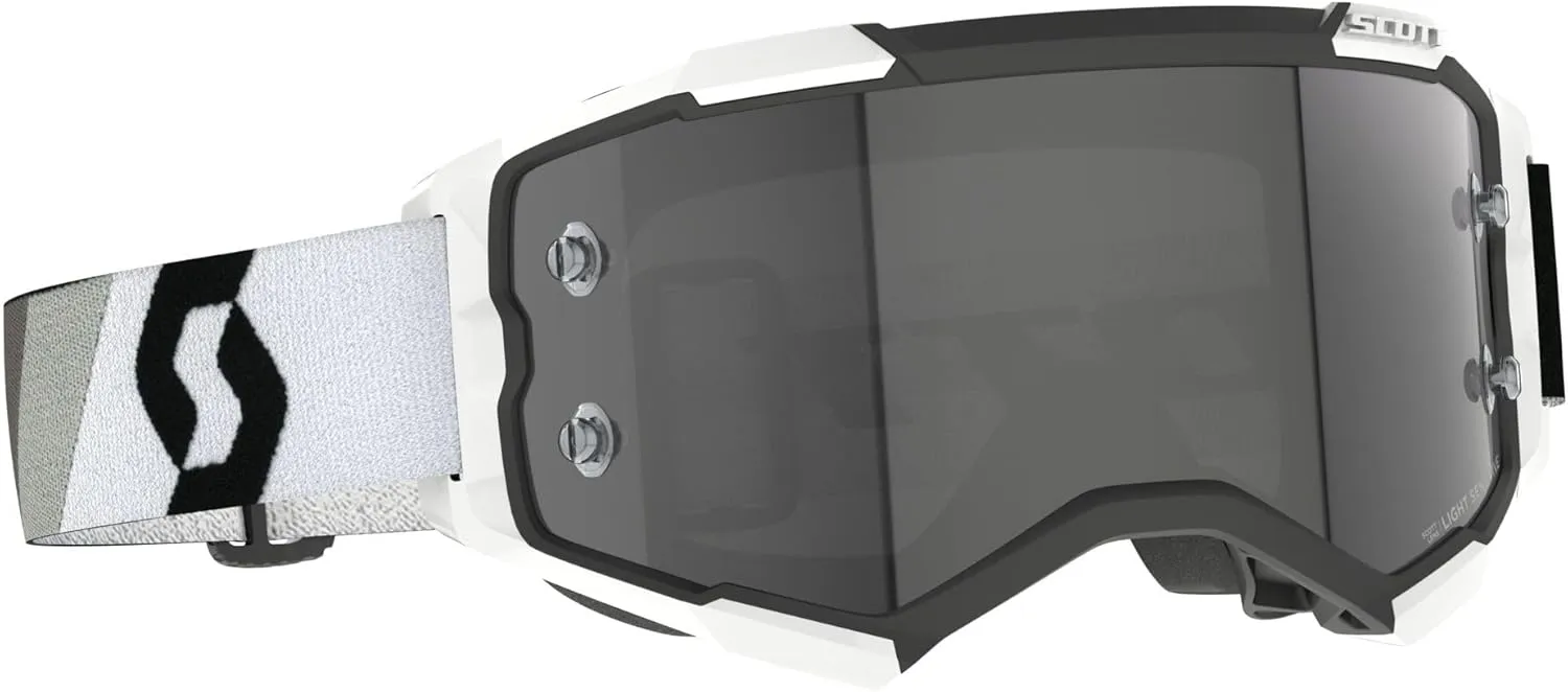 SCOTT Fury Light Sensitive Goggle-Premium Black/White