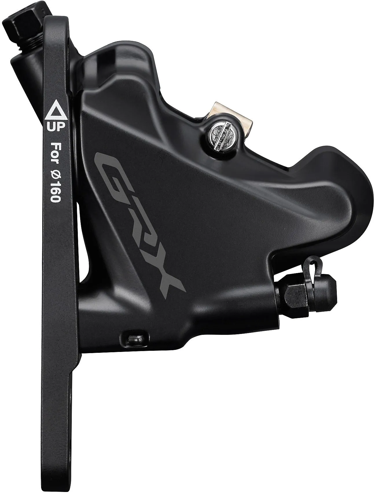 Shimano BR-RX400 GBR-RX Calliper, Flat Mount, with Adapter (140/160mm Rotor)