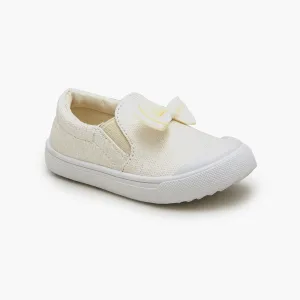 Shimmery Slip-On Shoes