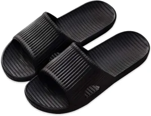 Shower Slippers for Women Men, Quick Drying Lightweight Non Slip Open-toe EVA Travel-friendly Breathable Shoes Slide Slippers for Bathroom,House Slipper,Outdoor