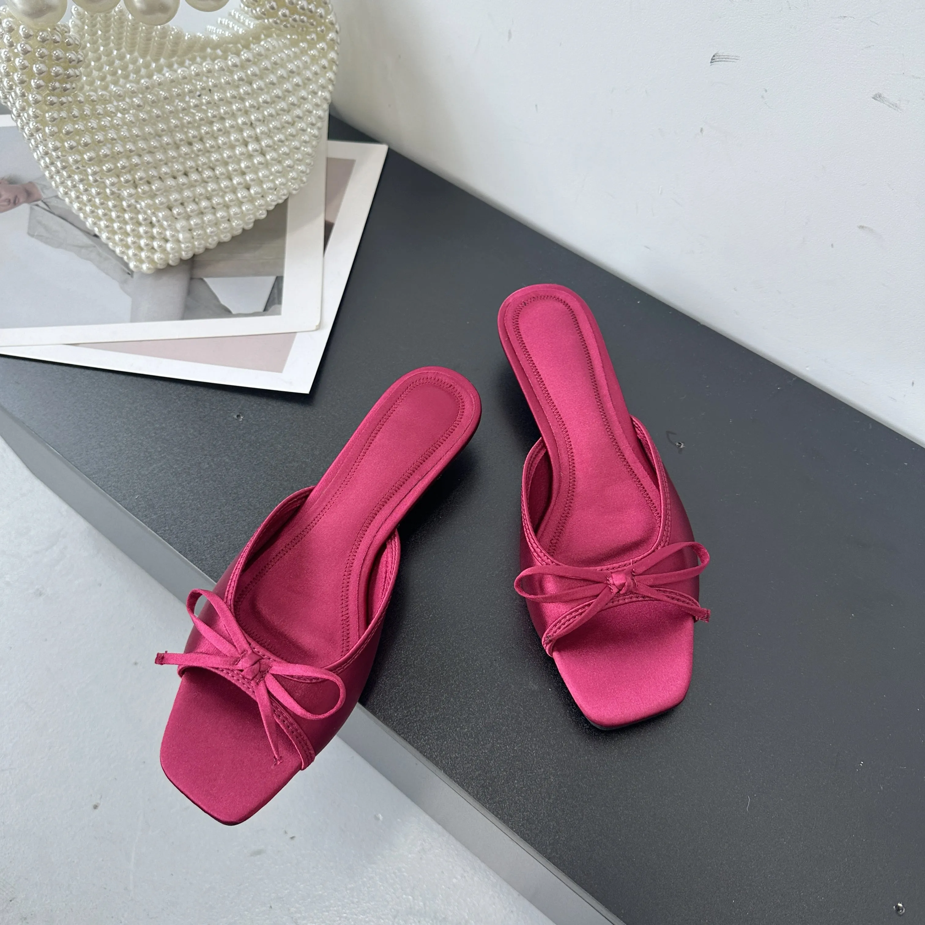 Silken Whisper Bow Heels (3cm)