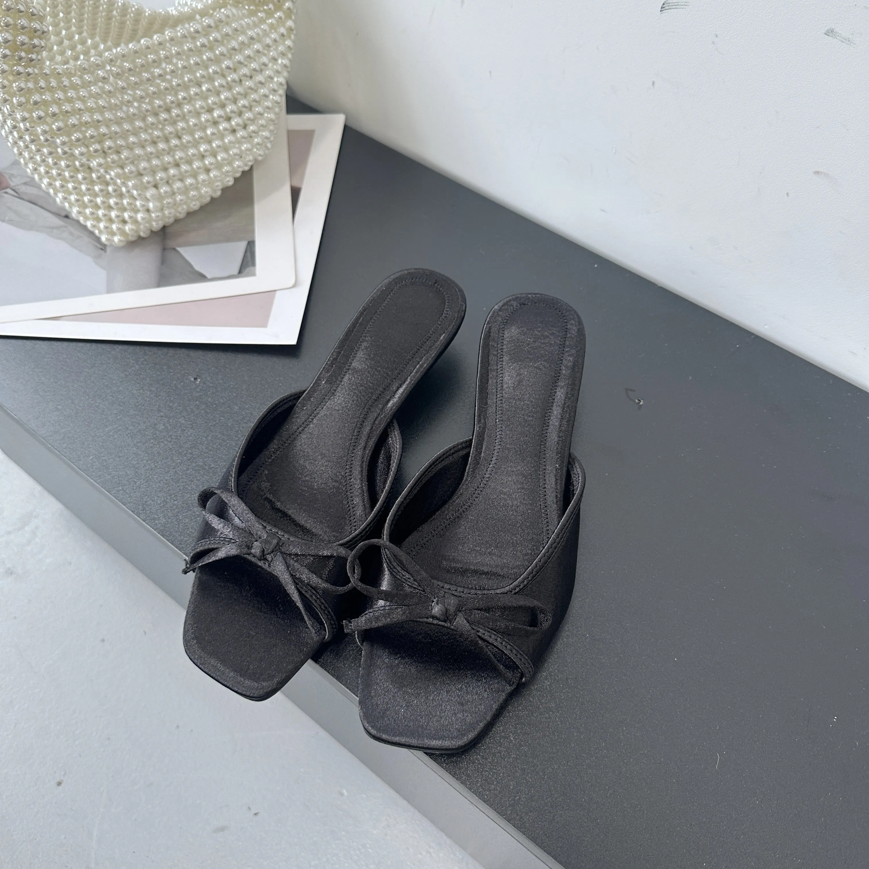 Silken Whisper Bow Heels (3cm)