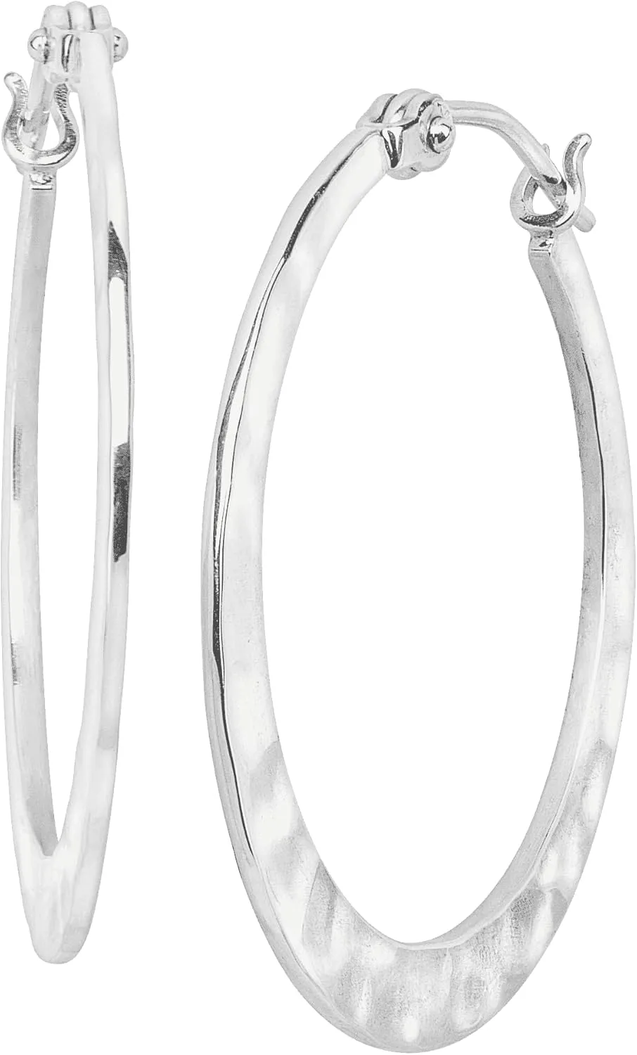 Silpada 'Full Circle' Sterling Silver Hoop Earrings