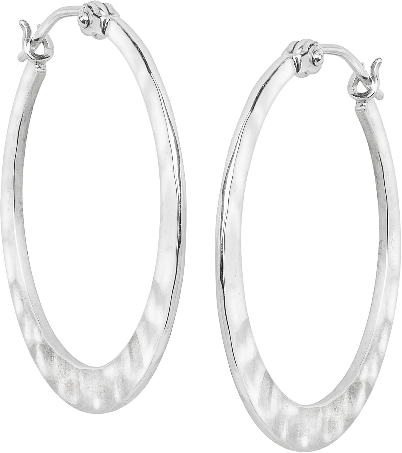 Silpada 'Full Circle' Sterling Silver Hoop Earrings