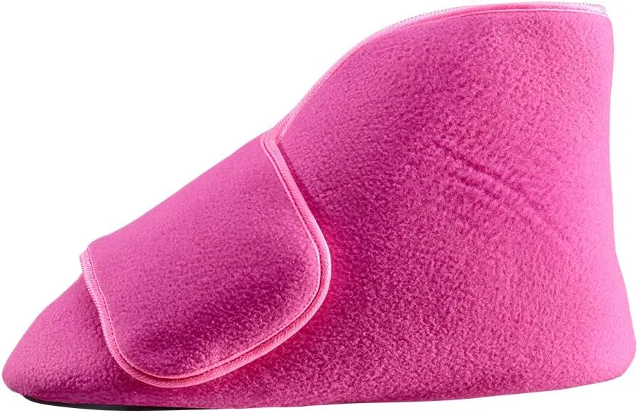 Silvert's Adaptive Clothing & Footwear Men’s & Women’s Extra Wide Soft Fleece Diabetic Bootie Slippers for Seniors