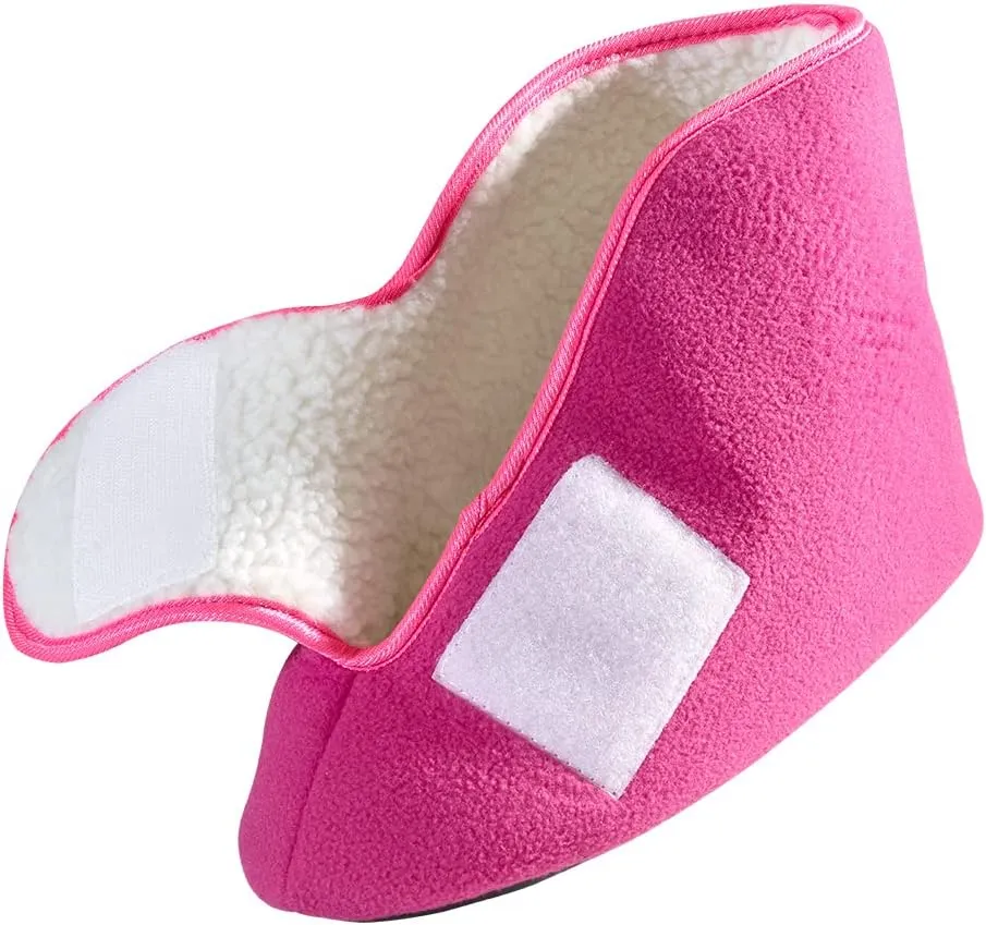 Silvert's Adaptive Clothing & Footwear Men’s & Women’s Extra Wide Soft Fleece Diabetic Bootie Slippers for Seniors