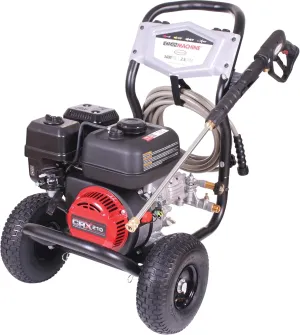 Simpson Cleaning 3400 PSI Gas Pressure Washer, 2.5 GPM Power Washer for Residential Use, CRX Engine, 25-Foot MorFlex Hose, Clean Machine, 49-State (CM61083)