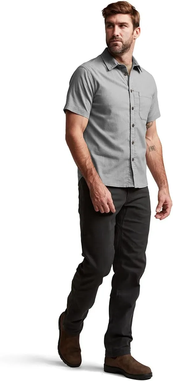 SITKA Gear Men's Everyday Ambary Short Sleeve Button Down Shirt