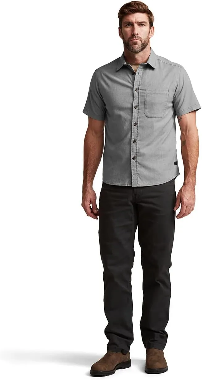 SITKA Gear Men's Everyday Ambary Short Sleeve Button Down Shirt