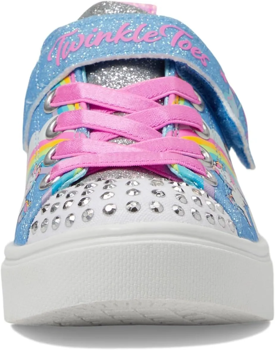 Skechers Unisex-Child Toes Twinkle Sparks-Stormy Bright Sneaker