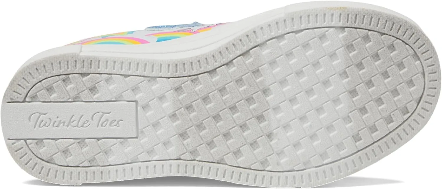 Skechers Unisex-Child Toes Twinkle Sparks-Stormy Bright Sneaker