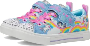 Skechers Unisex-Child Toes Twinkle Sparks-Stormy Bright Sneaker