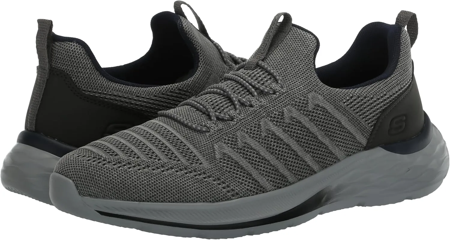 Skechers USA Men's Garner-Crispin Bungee Lace Slip-on Loafer