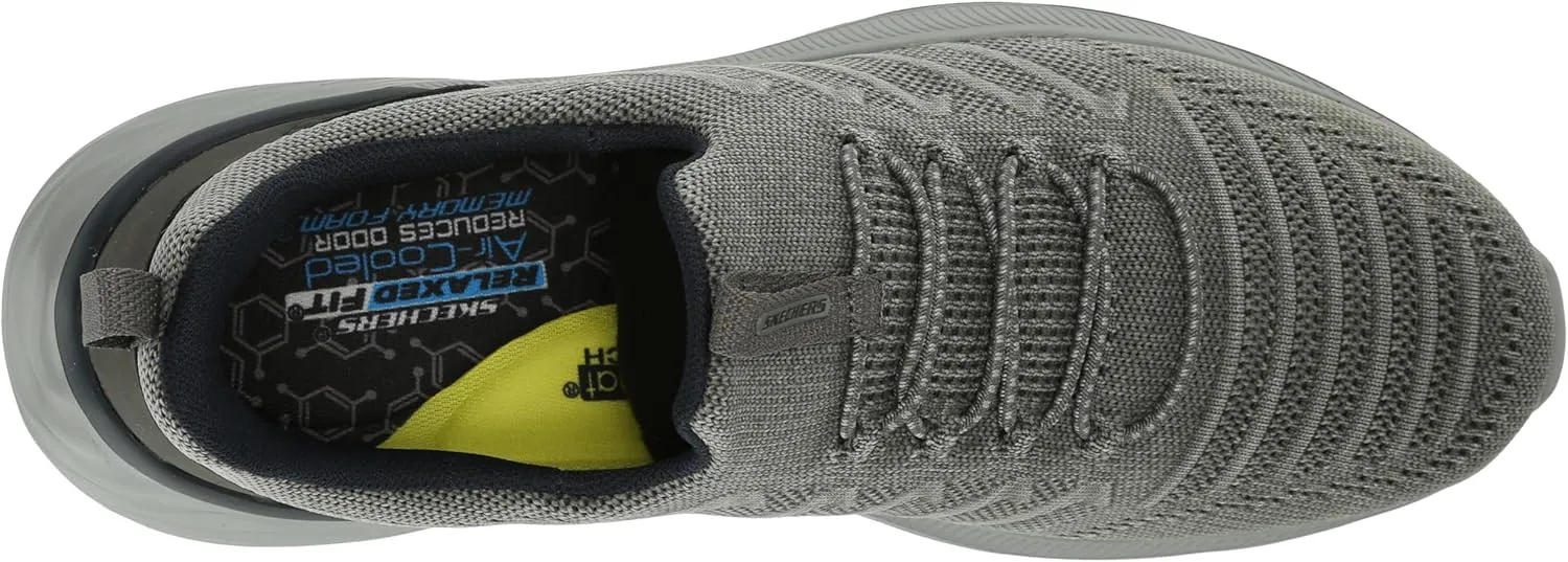 Skechers USA Men's Garner-Crispin Bungee Lace Slip-on Loafer